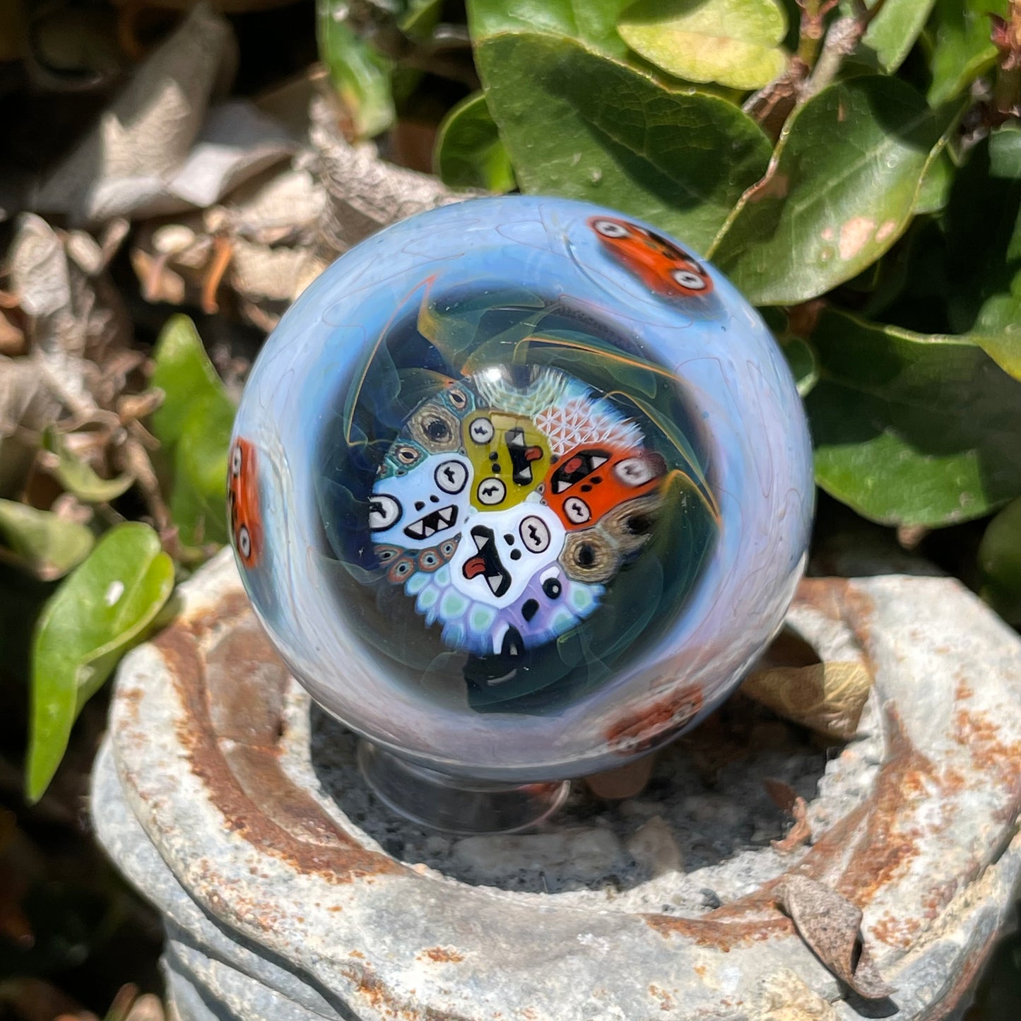 Opal Implosion Marble