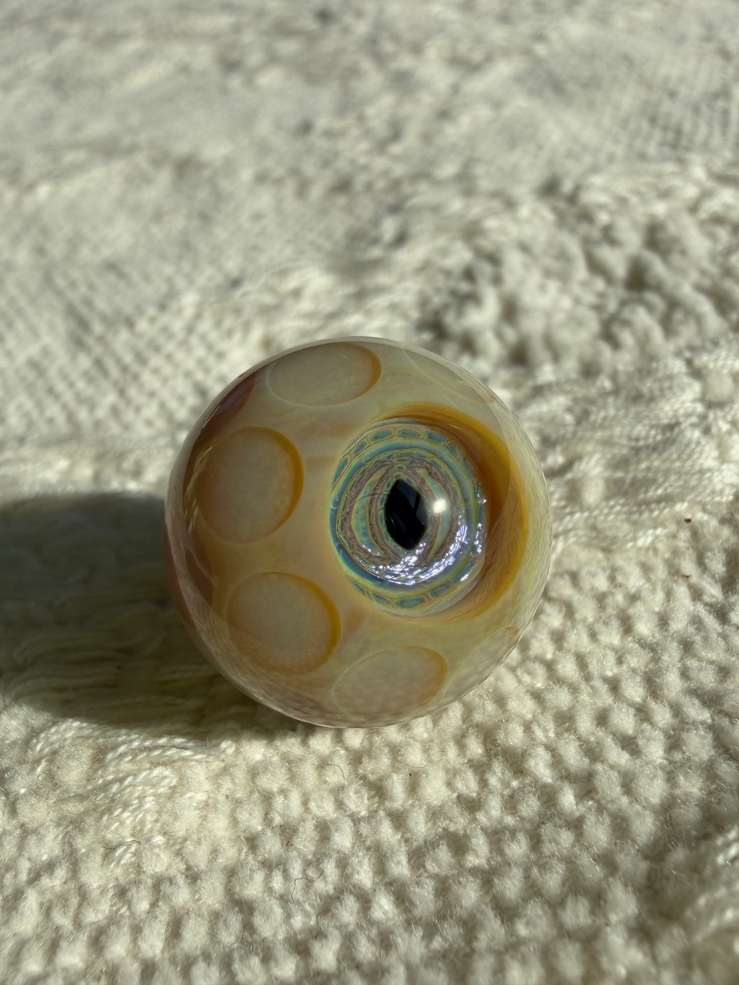 Dragon’s Eye Honeycomb Marble
