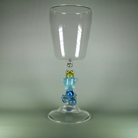 Frog Hat Bubble Goblet