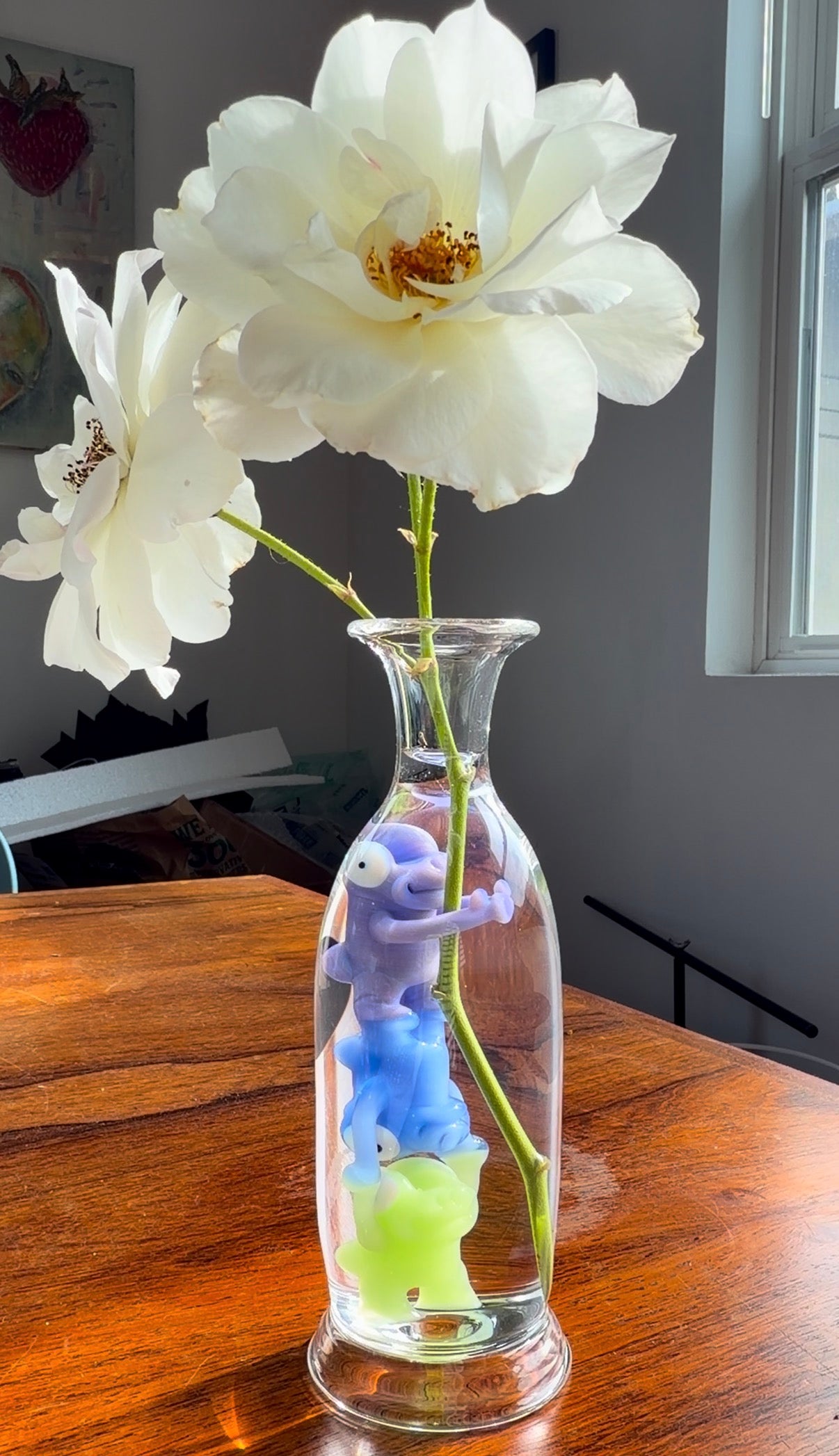 Gymnast Frog Vase