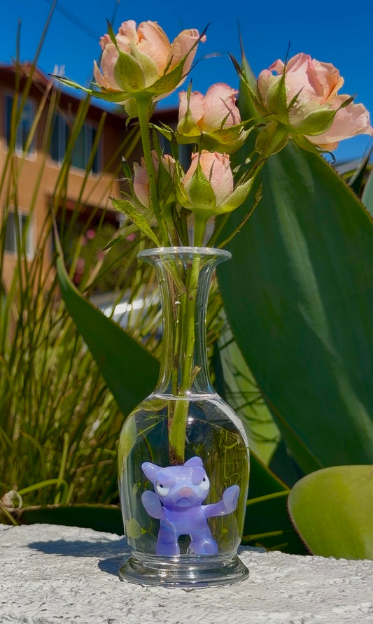 Angry Cat Vase