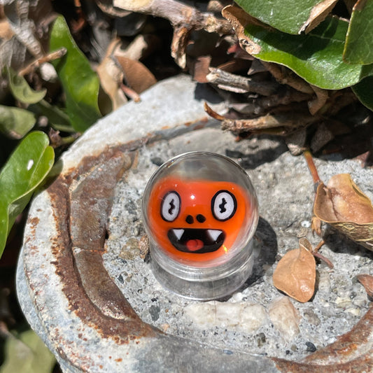 Orange Gubi Face Marble